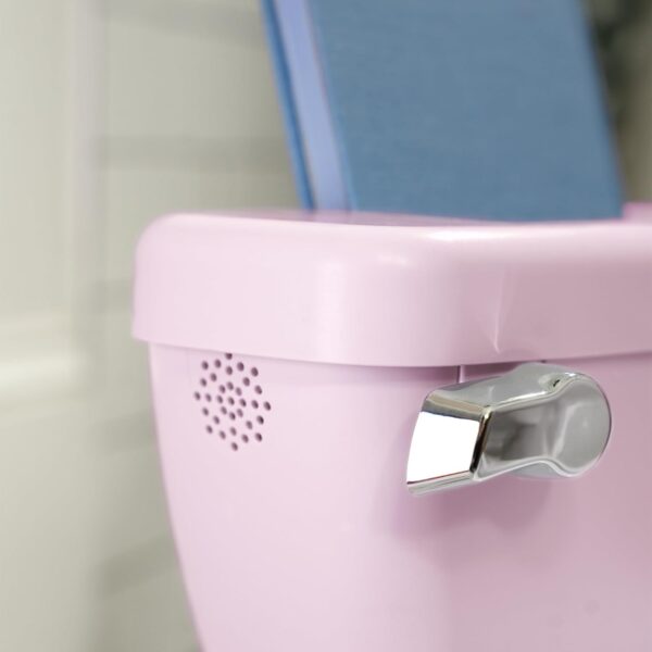 Summer Infant by Ingenuity My Size Potty Pro in Pink, Toddler Potty Training Toilet, Lifelike Flushing Sound, for Ages 18 Months+, Up to 50 Pounds