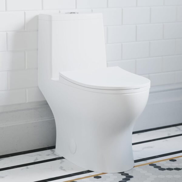 Swiss Madison SM-1T112 Ivy One Piece Toilet Dual Flush