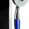 Blue Ocean 52" Aluminum SPA392B Shower Panel Tower System with 8 Adjustable Massage Jets and Rainfall Shower Head & Tub Spout