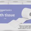 Amazon Basics 2-Ply Toilet Paper 6 Rolls = 24 Regular Rolls, 350 Sheets, (1 Pack of 6), Unscented