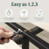 ZINUS Ellie 14 Inch Bamboo Platform Bed Frame, Wood Slat Support, No Box Spring Needed, Easy Assembly, Queen