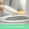 Summer Infant by Ingenuity My Size Potty Pro in Pink, Toddler Potty Training Toilet, Lifelike Flushing Sound, for Ages 18 Months+, Up to 50 Pounds