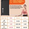 DeerRun 2024 Upgrade Walking Pad, Smart Under Desk Treadmill for Home Office, No-Assembly Treadmills with APP and Remote Control, LED Display, 2.5 HP Quiet Walking Jogging Machine, 250 lbs Capacity