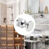 Alise Shower Glass Door Handle,Sliding Shower Doors Knob,Single Side Pull Hardware Replacement Parts for Glass Doors,Solid SUS304 Stainless Steel Knobs,Polished Chrome,XLS200DB-C