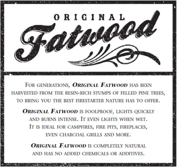 Fatwood Pine Wood Fire Sticks - 10-lb Box of Indoor or Outdoor Fire Starters for Campfires, Grills, Wood Stoves, Firepits, or Fireplaces by Pure Garden
