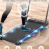 2-in-1 Incline Treadmills for Home, 2.5 HP Compact Walking Pad Under Desk Treadmill with Incline 3%/9%, Remote Control, LED Display, 1-12 km/h Speed Lightweight Treadmill for Home/Office