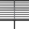 14 Inch Metal Bed Frame Queen Size No Box Spring Needed, Heavy Duty Platform Support Up to 3000 lbs, Easy Assembly, Noise Free, Black