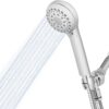 Waterpik High Pressure Hand Held Shower Head With Hose, PowerPulse Massage 6-Mode, Chrome XAL-643ME