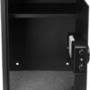Amazon Basics Small Safe For Home, Steel Security, Electronic, Programmable Keypad Lock Box, 1.8 Cubic Feet, Black