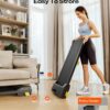 Walking Pad, Under Desk Treadmill for Home Small, Portable Treadmill with Six-Point Shock Absorption, Quiet Walking Pad for Office
