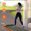 2-in-1 Incline Treadmills for Home, 2.5 HP Compact Walking Pad Under Desk Treadmill with Incline 3%/9%, Remote Control, LED Display, 1-12 km/h Speed Lightweight Treadmill for Home/Office