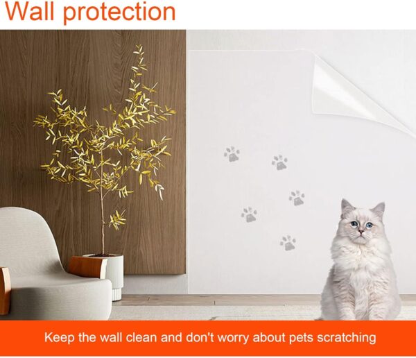 Snkxu Clear Contact Paper, Protection for Kitchen Backsplash Tiles, Cabinets, Walls, and Shelves. Waterproof and Oil-Proof Peel and Stick Covering(15.7X78.7 Inches)