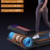 3 in 1 Treadmill, Portable Under Desk Walking Treadmill with Incline for Home/Office, Remote Control, LED Display