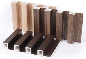 WPC Slat Wall Panels, 3-Pack 6.2 x 4 in Decorative Acoustic Slats 3D Wall Panels, Water-Proof and Easy Installation, Samples Pack