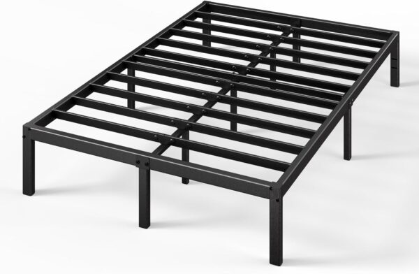 ZINUS 14 Inch Elias Metal Platform Bed Frame, Steel Support, No Box Spring Needed, Easy Assembly, Queen