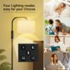 BoostArea Dimmable Floor Lamp for Living Room,Arc Sofa Lamps with Remote Control,Stepless Dimmable & Colors Temperature,2700k-6500k,67 in,Tall Modern Standing Lamp for Bedroom Study Room Office,White