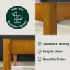 ZINUS Ellie 14 Inch Bamboo Platform Bed Frame, Wood Slat Support, No Box Spring Needed, Easy Assembly, Queen