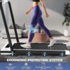 ANCHEER Under Desk Treadmill with Incline, 3 in 1 Walking Pad Treadmill with Remote Control, 2.5HP Folding Treadmill for Home, 300lbs Weight Capacity Quiet Jogging Running Electric Machine
