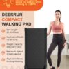 DeerRun 2024 Upgrade Walking Pad, Smart Under Desk Treadmill for Home Office, No-Assembly Treadmills with APP and Remote Control, LED Display, 2.5 HP Quiet Walking Jogging Machine, 250 lbs Capacity