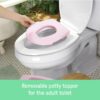 Summer Infant by Ingenuity My Size Potty Pro in Pink, Toddler Potty Training Toilet, Lifelike Flushing Sound, for Ages 18 Months+, Up to 50 Pounds