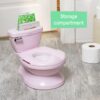 Summer Infant by Ingenuity My Size Potty Pro in Pink, Toddler Potty Training Toilet, Lifelike Flushing Sound, for Ages 18 Months+, Up to 50 Pounds
