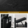 YITAHOME 55" Convertible Sofa Bed, Velvet Sleeper Sofa with Pull-Out Bed, 3-in-1 Futon Couch with Reclining Backrest and Side Pocket, Modern Loveseat for Living Room, Black, Full Size