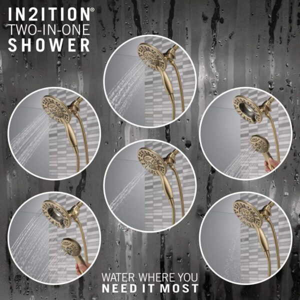 Delta T17494-CZ-I Linden 17 Series Tub & Shower, Without Rough, Champagne Bronze