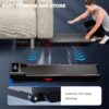 GORISE Walking Pad, Under Desk Treadmills for Home, Walking Pad with APP, Treadmills with Remote Control and LED Display, 3 in 1 Portable Walking Treadmill, Shock Absorption Design, 300 Lbs Capacity