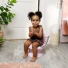 Summer Infant by Ingenuity My Size Potty Pro in Pink, Toddler Potty Training Toilet, Lifelike Flushing Sound, for Ages 18 Months+, Up to 50 Pounds