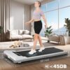 ANCHEER Walking Pad Under Desk Treadmill, 3 in 1 Portable Folding Treadmills for Home 300 lbs Weight Capacity, 2.5HP Quiet Compact Walking Jogging Running Machine with Remote Control and LED Display