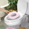 Summer Infant by Ingenuity My Size Potty Pro in Pink, Toddler Potty Training Toilet, Lifelike Flushing Sound, for Ages 18 Months+, Up to 50 Pounds