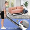 ANCHEER Walking Pad Under Desk Treadmill, 3 in 1 Portable Folding Treadmills for Home 300 lbs Weight Capacity, 2.5HP Quiet Compact Walking Jogging Running Machine with Remote Control and LED Display