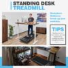 WELLFIT 2025 Smart Walking Pad Treadmill with 10% Incline & 4 MPH & 265+ lbs Capacity,40 dB Quiet Under Desk Walking Jogging Flat Mat Work for Home Office,APP/Remote Control,LED Display,No-Assembly