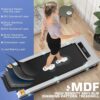 ANCHEER Walking Pad Under Desk Treadmill, 3 in 1 Portable Folding Treadmills for Home 300 lbs Weight Capacity, 2.5HP Quiet Compact Walking Jogging Running Machine with Remote Control and LED Display