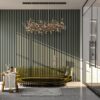 2 Pack - 94” L x 12.6” W Soundproof Acoustic Wood Wall Panels, 3D Slat Paneling, Decorative Panels for Walls and Ceilings, Acoustic Panels for Interior Design (Alamosa Green), 94inchlacp013