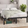 ZINUS 14 Inch Elias Metal Platform Bed Frame, Steel Support, No Box Spring Needed, Easy Assembly, Queen