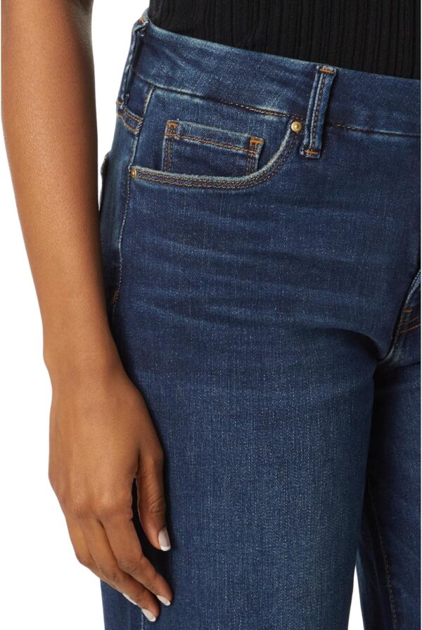 KUT from the Kloth Women's Meg High-Rise Fab Ab Wide Leg Raw Hem in Exhibited
