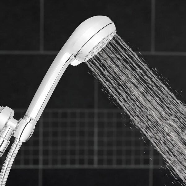Waterpik High Pressure Hand Held Shower Head With Hose, PowerPulse Massage 6-Mode, Chrome XAL-643ME
