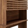 Modway Render Storage Cabinet, Walnut