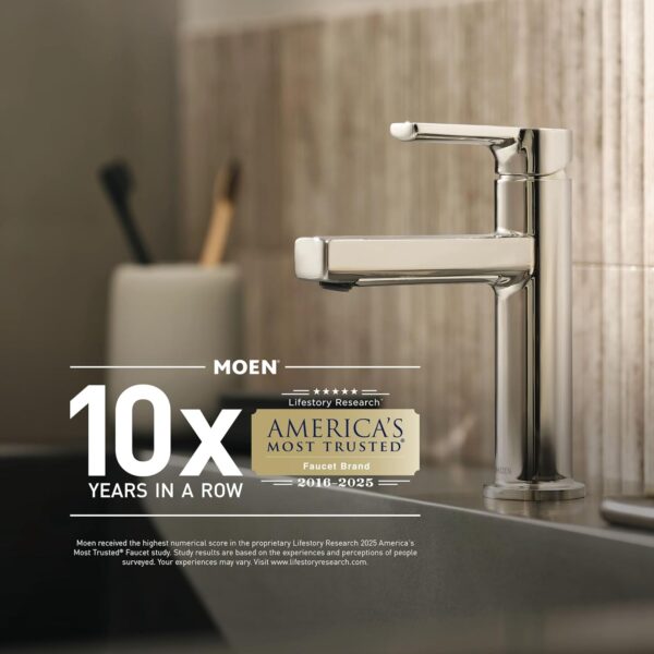 Moen T2472EPBL Genta LX Posi-Temp Pressure Balancing Eco-Performance Modern Shower Only Trim Valve Required, Matte Black