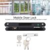 Single Sided Lock Catch Double Sided Hook Lock Modern Simple Stainless Steel Housing Zinc Alloy Accessories for Sliding Glass Doors Mobile Windows
