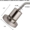 THE JOLIE FILTERED SHOWERHEAD with Shower Filter System- High Pressure Showerhead, Hair and Skincare Accessory to Improve Beauty and Personal Care Routine (Gold)