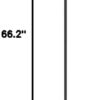 Floor Lamp with Remote Control,Bright Floor Lamps for Living Room/Bedroom/Office, Stepless Adjustable 3000K-6000K Colors and 10-100% Brightness,Standing Light with Foot Switch (Black)
