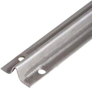 Stainless Steel Screw-on Track Cover for Sliding Patio Glass Doors - Replacement Hardware for Fixing Sliding Glass Door Track (6 Feet)
