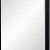 Black Bathroom Mirror Medicine Cabinet with Round Corner Framed Door and Beveled Edge Mirror 15 x 25 inch, Recessed or Surface Mount, with Adjustable Glass Shelves