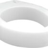 Carex Toilet Seat Riser, Elongated Raised Toilet Seat Adds 3.5 inches to Toilet Height, for Assistance Bending or Sitting, 300 Pound Weight Capacity Toilet Riser