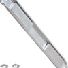 Shower Door Magnet Replacement Stainless Steel U-Channel -with Magnet and Screws Shower Door Magnetic Latch for Swing Shower Doors Glass Shower Door Magnetic Strip