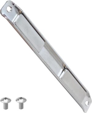 Shower Door Magnet Replacement Stainless Steel U-Channel -with Magnet and Screws Shower Door Magnetic Latch for Swing Shower Doors Glass Shower Door Magnetic Strip