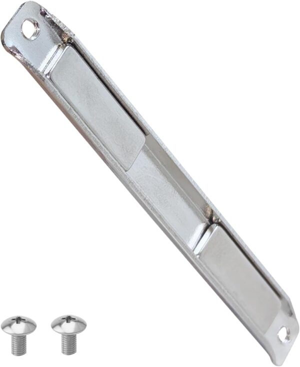 Shower Door Magnet Replacement Stainless Steel U-Channel -with Magnet and Screws Shower Door Magnetic Latch for Swing Shower Doors Glass Shower Door Magnetic Strip