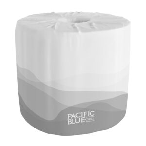 PACIFIC BLUE SELECT STANDARD ROLL EMBOSSED 2-PLY TOILET PAPER BY GP PRO (GEORGIA-PACIFIC), 80 ROLLS PER CASE